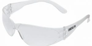Checklite® CL1 Frameless Safety Glasses, Clear