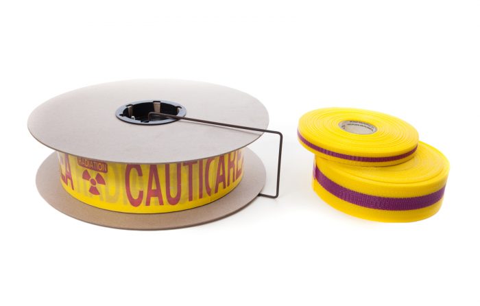 Barricade Tapes Yellow with Magenta Line Tape