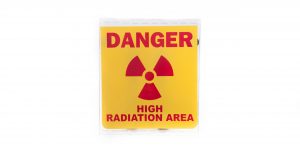 Radiation Sign "Danger High Radiation Area"