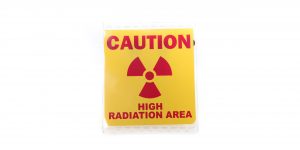 Radiation Sign "Caution High Radiation Area" (Spanish Options Available)