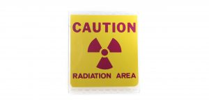 Radiation Sign "Caution Radiation Area"                             (Spanish Options Available)