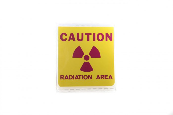 Radiation Sign "Caution Radiation Area"                             (Spanish Options Available)