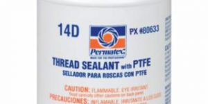 Thread Sealant with PTFE, 16 oz, Can, White