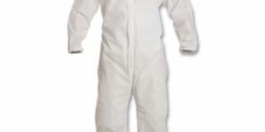 Proshield® 10 Coverall, Collar, Elastic Wrists and Ankles, Zipper Front, White, 2X-Large 25/case