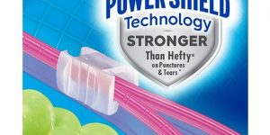 Ziploc® Brand Slider Storage Bags with Power Shield Technology, Gallon, 60 Count