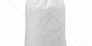 Woven Poly Sand Bags for Flooding, 14 x 26, 50 lb WL, Empty, White,(100/case)