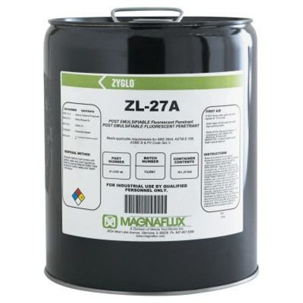 ZL27A Level III Fluorescent Penetrant (12-16Oz Aerosol)