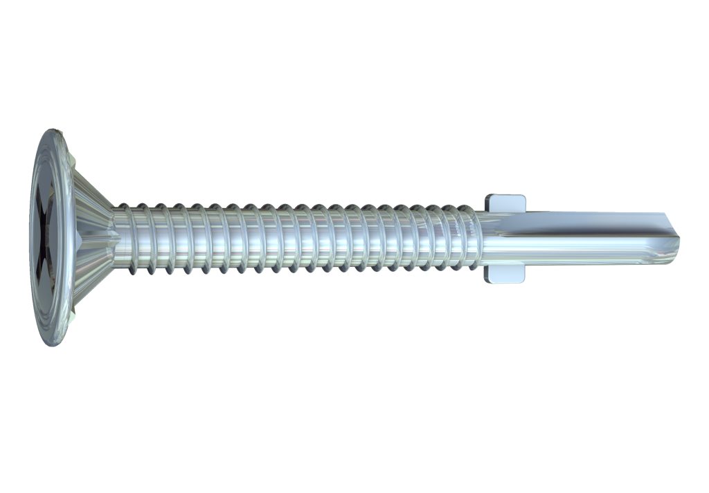 Grabber 10 x 1-1/2 inch wafer head drill-point screw