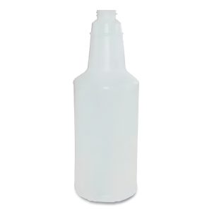 Spray Bottle, 32 oz, Clear, Trigger Sprayer Sold Separately