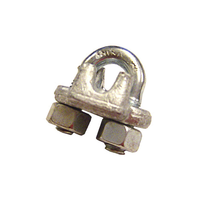 Galvanized drop-forged wire rope clip