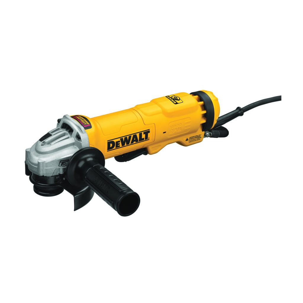 DEWALT DWE4222N 4-1/2 in Paddle Switch Angle Grinder with Brake, No Lock-On