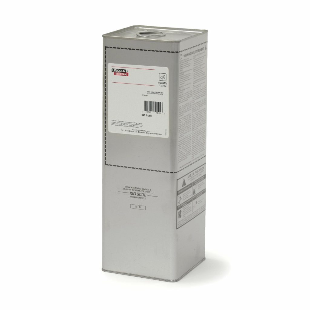 Lincoln Electric Excalibur 7018 MR 3/32 inch 50 lb electrode can