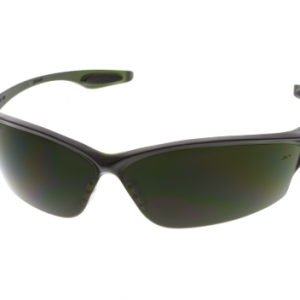 MCR Safety LW2150 Law LW2 Safety Glasses - Green Frame - Green Filter 5.0 Lens