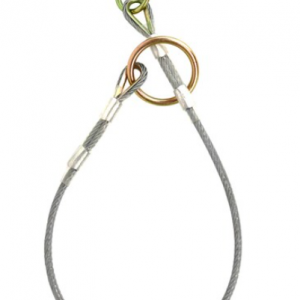 Sling, Wire Rope, L6Ft, VLL7800Lb, Dia5/8In