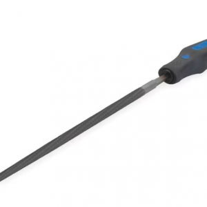 Round File, Machinists, 8 In L, Ergo Handle