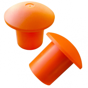 Rebar Mushroom Safety Caps | For Rebar #3 to #8 | Concrete Stakes | T-Posts Caps 500/case