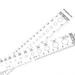 Radiographic Film Image Scale Mod.1 ASME