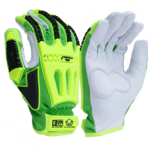 Pyramex Premium Goatskin Driver Para-Aramid A6 Cut / Level 2 Impact Glove