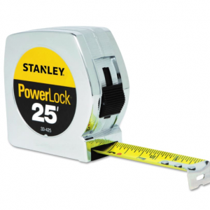 Powerlock® Tape Rules Wide Blade, 1 in x 25 ft