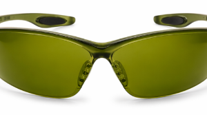 MCR Safety LW2150 Law LW2 Safety Glasses - Green Frame - Green Filter 5.0 Lens