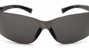 BK1 Series Safety Glasses, Gray Lens, Anti-Fog, Duramass® Scratch-Resistant, Gray Frame 12/case