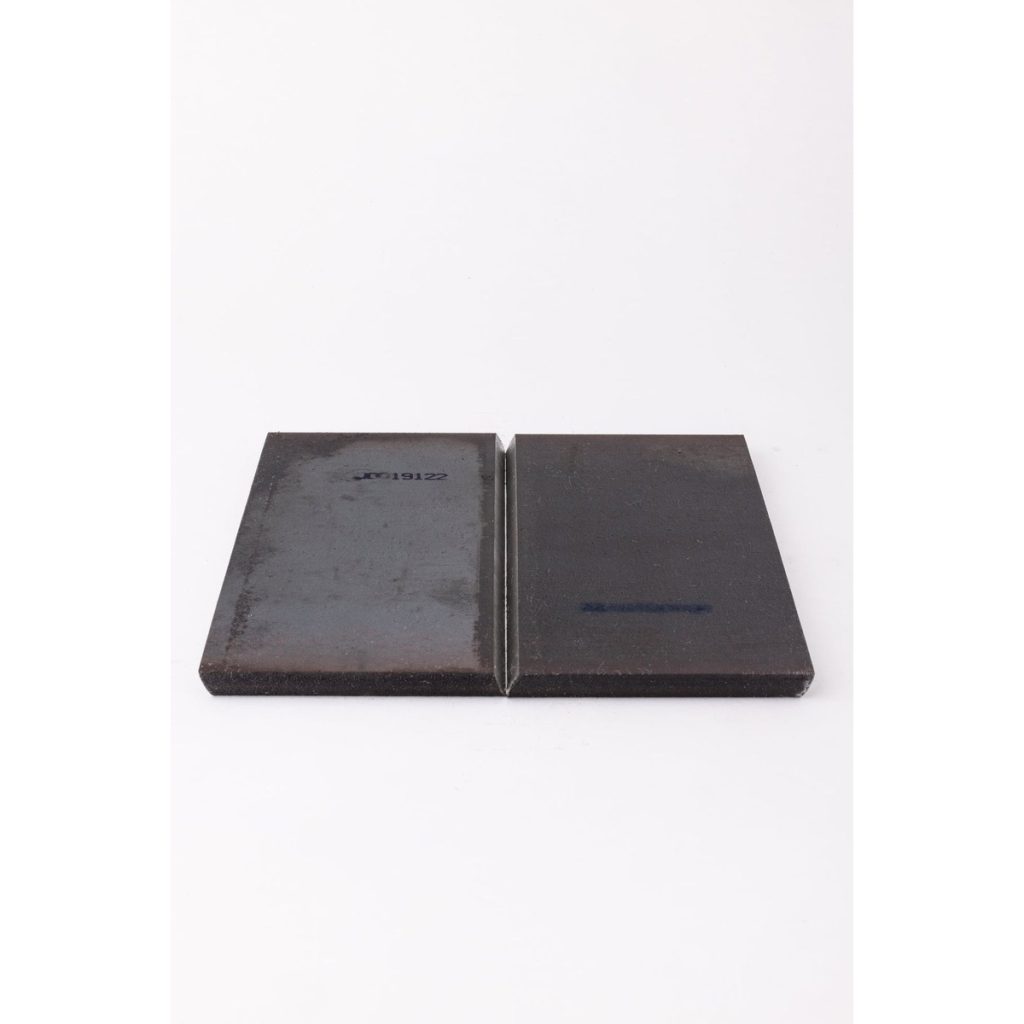 A36 steel welding plate coupons with beveled edges