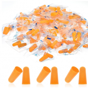 Voisen Quality Foam Earplugs 32DB NRR, Uncorded, 200 Pair