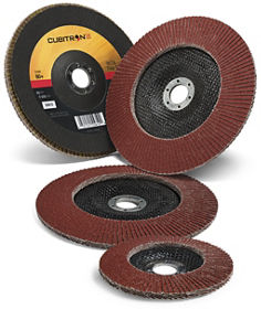 3M Cubitron II Flap Disc 967A, 4-1/2 in x 7/8 in, T27, 60+, 10/Case