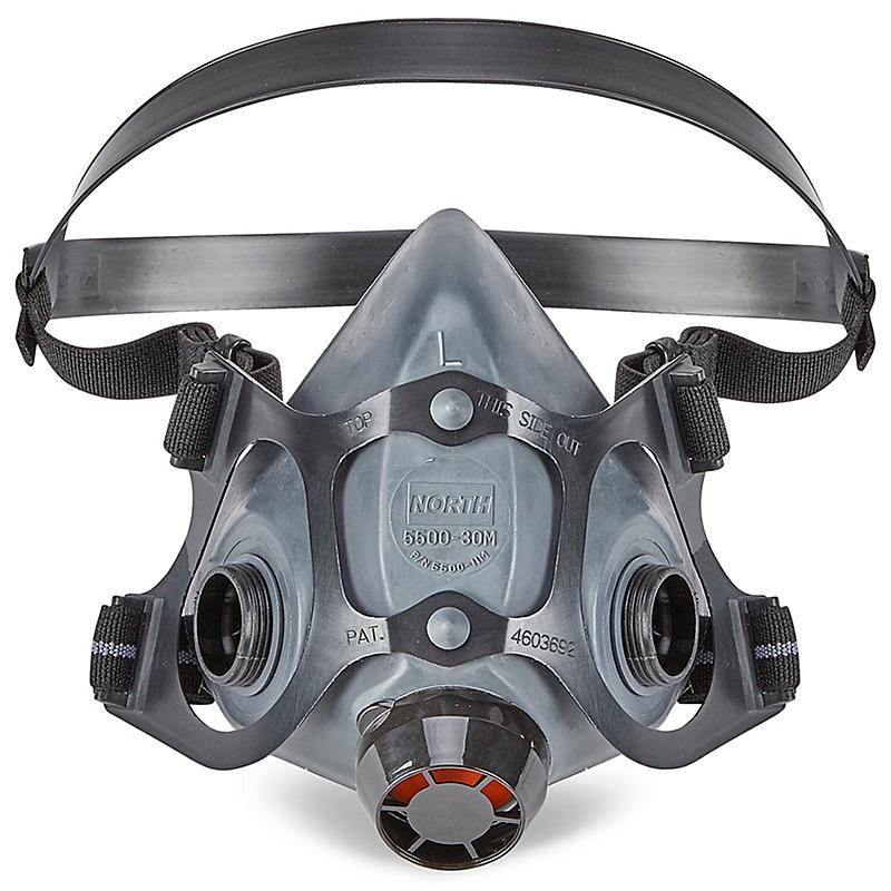 5500 Series Low Maintenance Half Mask Respirator, Large, Elastomeric