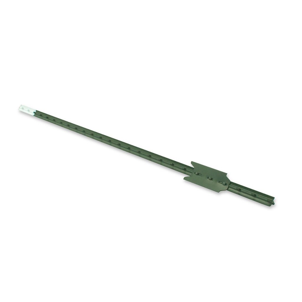6 ft. Studded T-Post, 1.25 lb. per ft. with Anchor Plate
