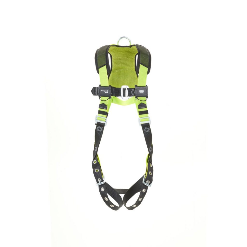 H500 Industry Comfort Full Body Harness, Back/Side D-Rings, QC, 2X-Large