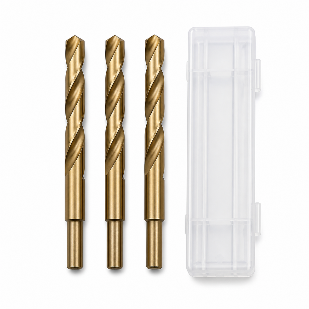 Narwhal 3/4 in M35 Cobalt Drill Bits, 6 in Length, 3-Pack with Case